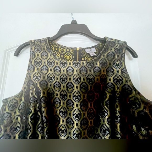 NWOT Gold and Black Large Worthington Top/Tank - Picture 3 of 8